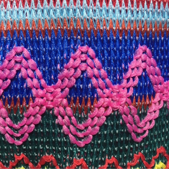 Modamix Boho Multi Coloured Mini Skirt - Picture 9 of 9